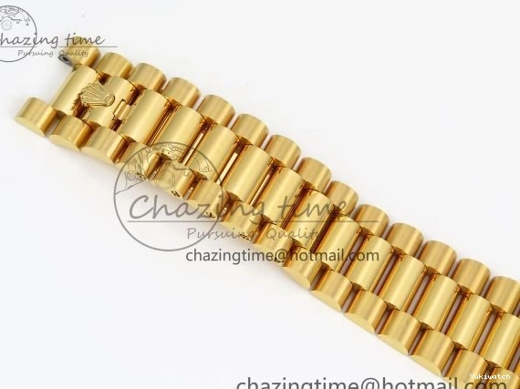 Day on 228238 ARF VR3255 Silver President Bracelet 40 YG Dial Edition Date 1:1 Best Roman 0406